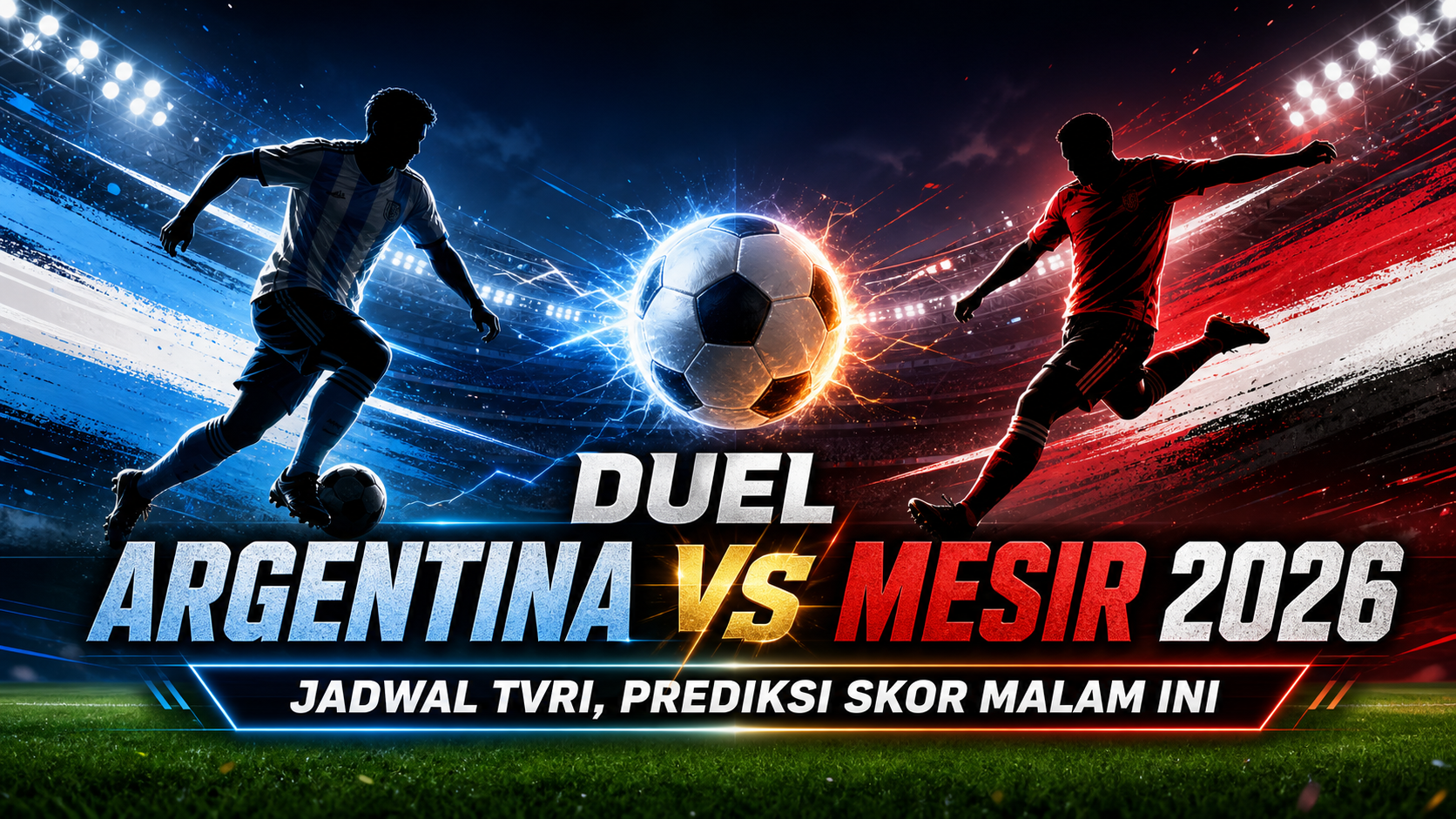 argentina - Duel Argentina vs Mesir 2026: Jadwal TVRI, Prediksi Skor Malam Ini