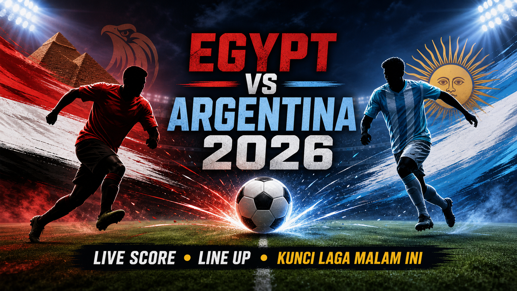 argentina - Egypt vs Argentina 2026: Live Score, Line Up, Kunci Laga Malam Ini