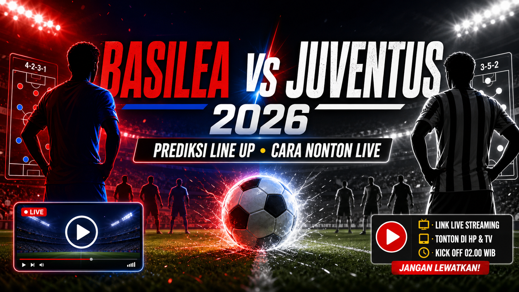 Basilea vs Juventus 2026: Prediksi Line Up dan Cara Nonton Live - juventus