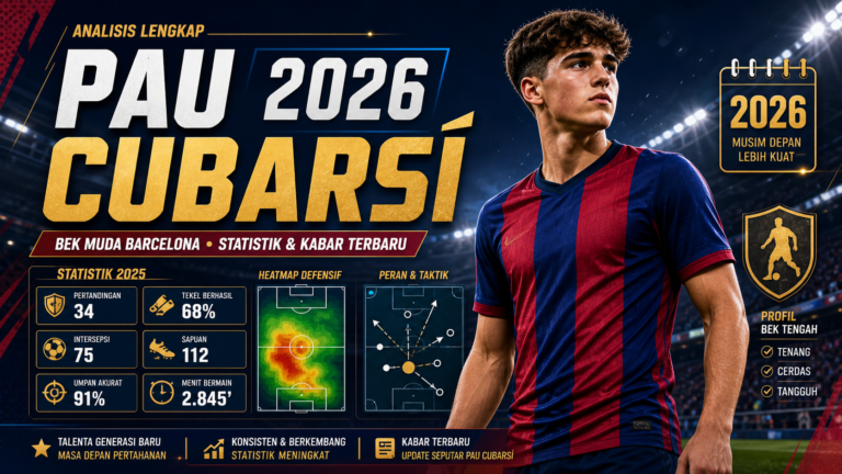 cubarsi - Pau Cubarsi 2026: Bek Muda Barcelona, Statistik dan Kabar Terbaru