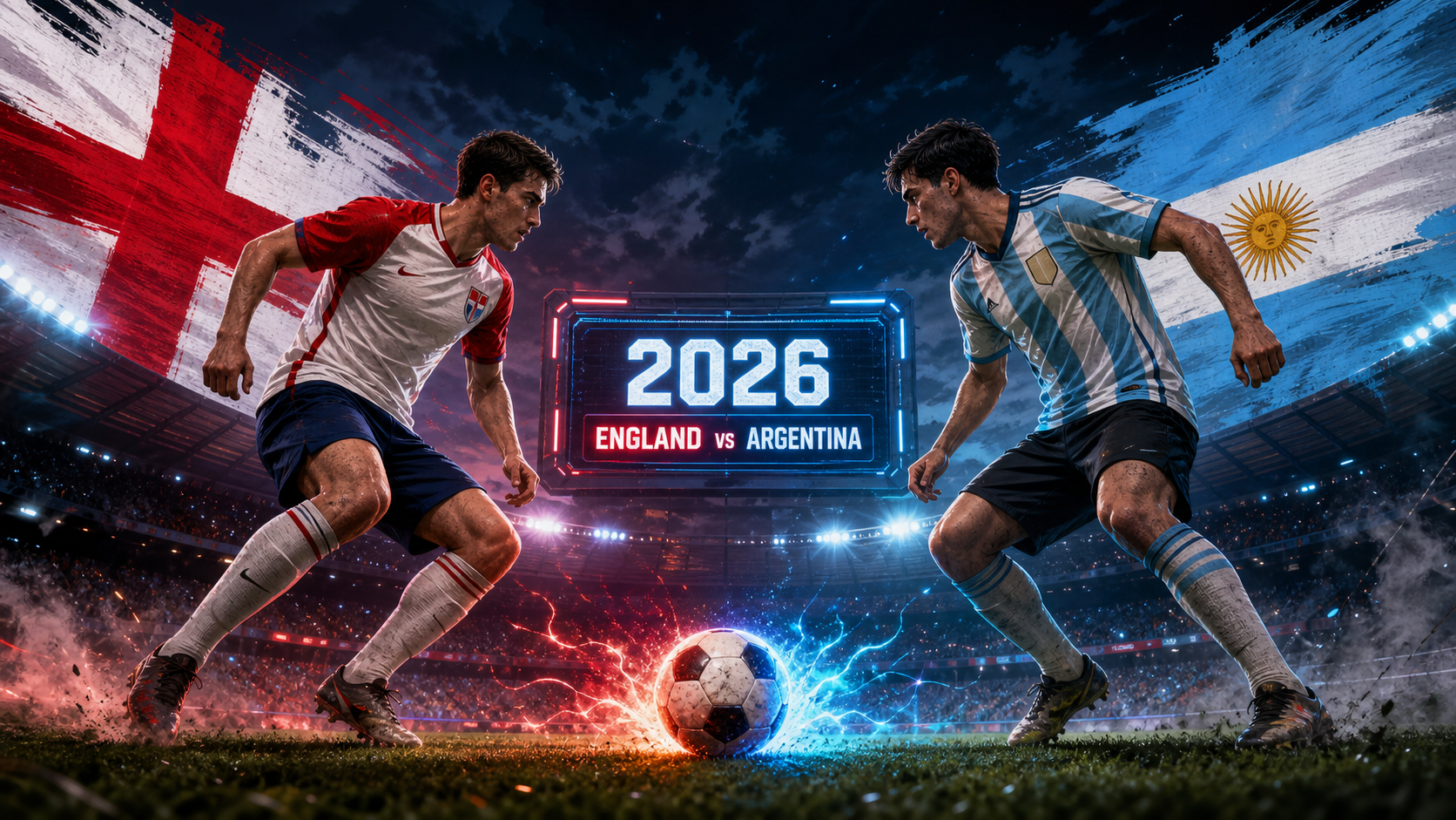 England vs Argentina 2026: Rivalitas Klasik dan Prediksi Laga - england