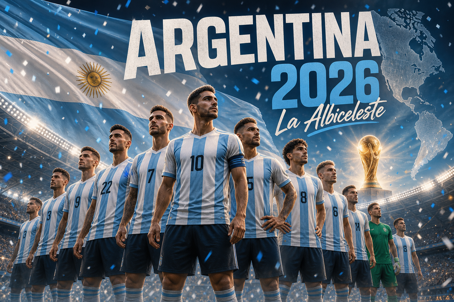 Gambaran Besar Skuad Argentina Piala Dunia 2026 - argentina