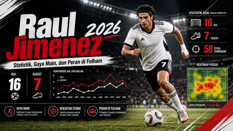 jimenez - Raul Jimenez 2026: Statistik, Gaya Main, dan Peran di Fulham