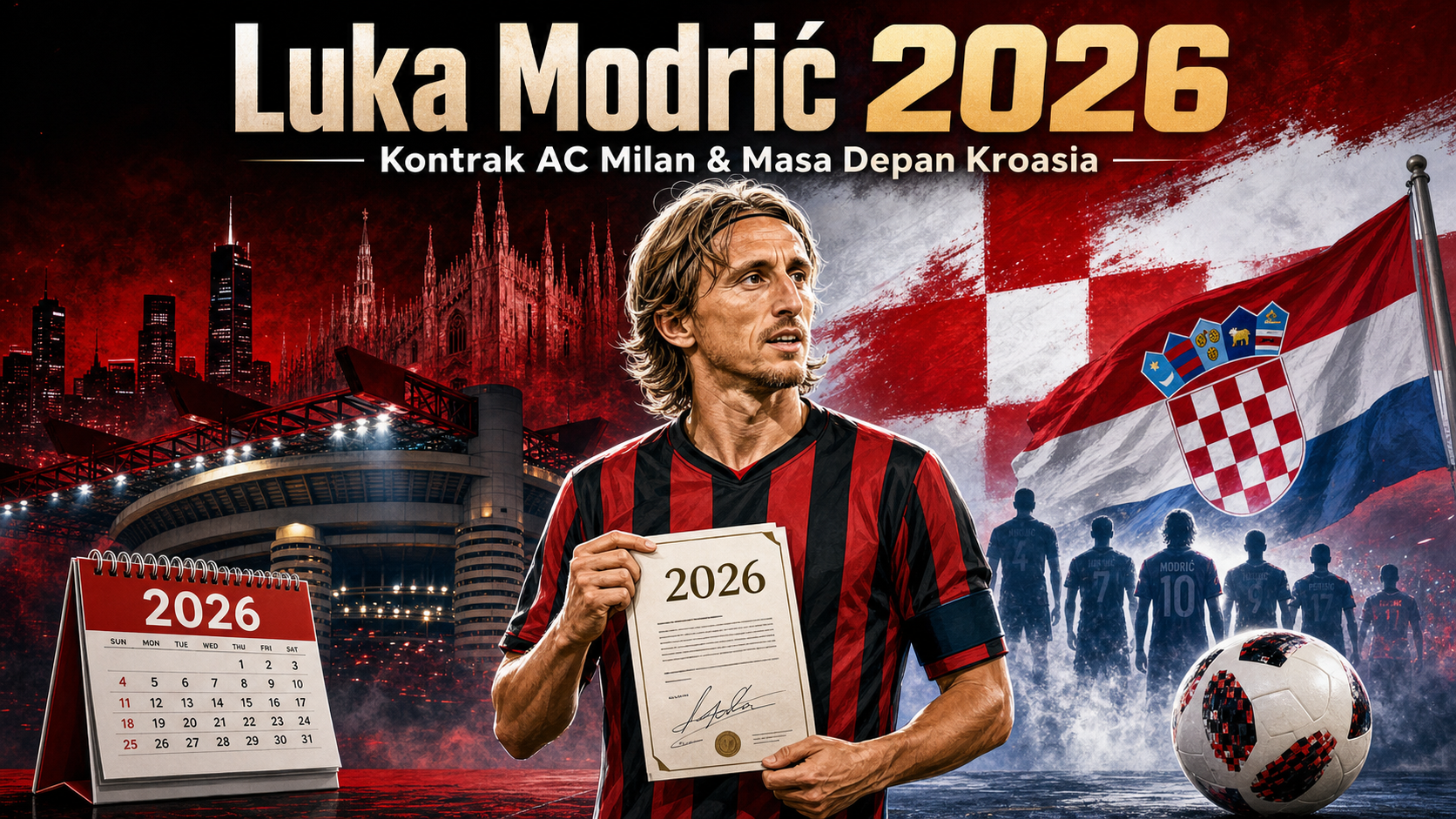 Luka Modric 2026: Kontrak AC Milan dan Masa Depan Kroasia Terbaru - modric