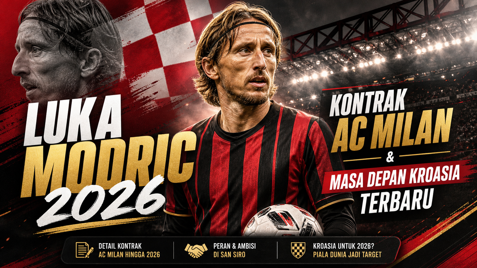 modric - Luka Modric 2026: Kontrak AC Milan dan Masa Depan Kroasia Terbaru