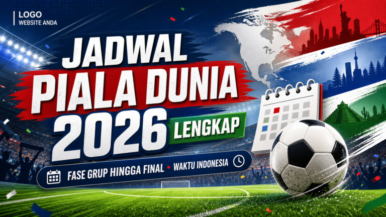 piala - Jadwal Piala Dunia 2026 Lengkap: Fase Grup hingga Final di Indonesia