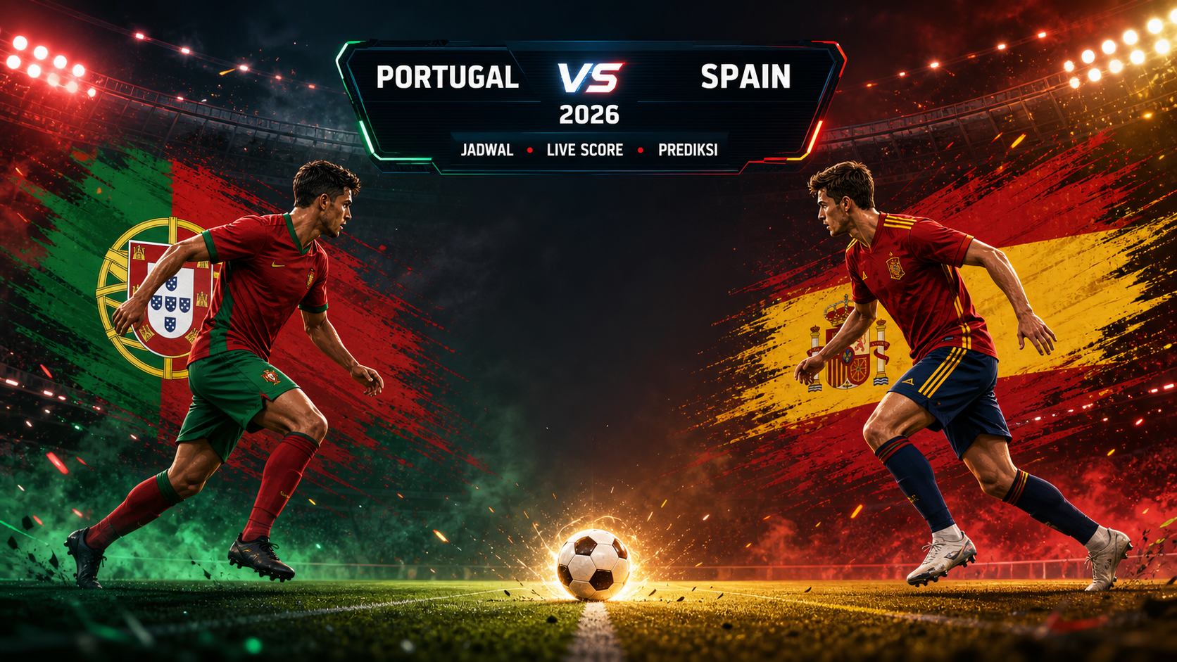 Portugal vs Spain 2026: Jadwal, Live Score, dan Prediksi Laga - portugal