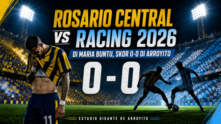 rosario - Rosario Central vs Racing 2026: Di Maria Buntu, Skor 0-0 di Arroyito