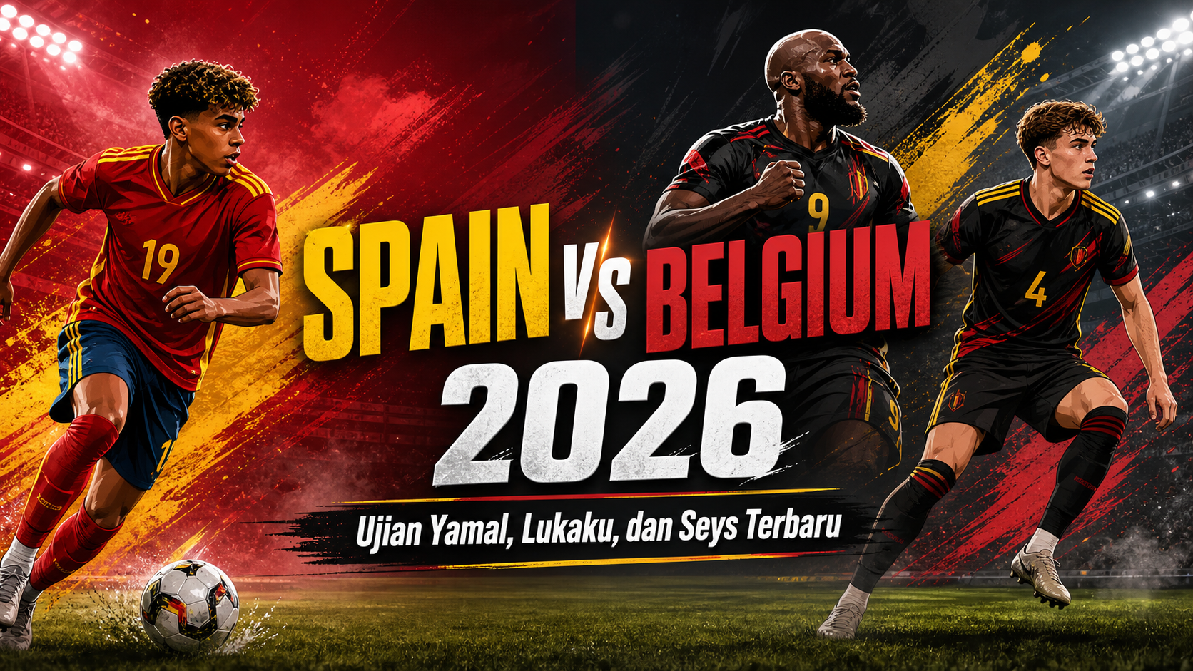 spain - Spain vs Belgium 2026: Ujian Yamal, Lukaku, dan Seys Terbaru