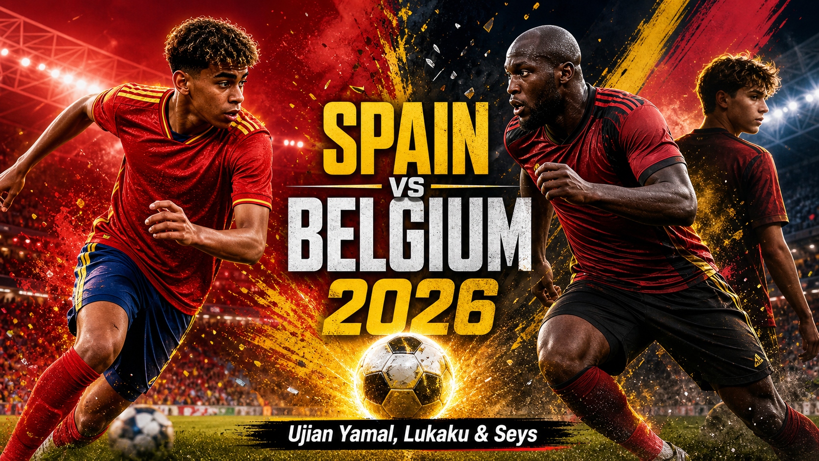 Spain vs Belgium 2026: Ujian Yamal, Lukaku, dan Seys Terbaru - spain