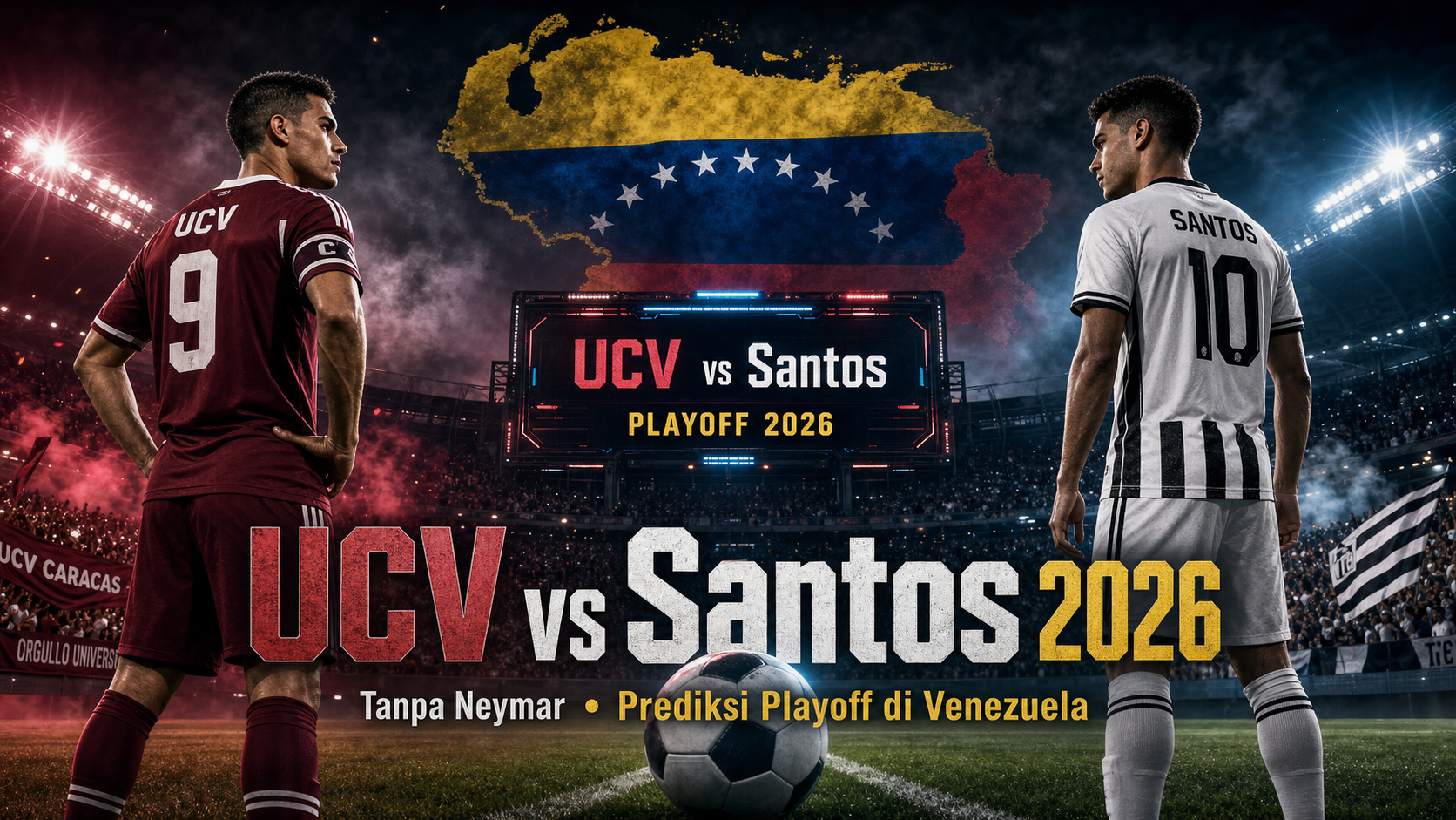 UCV vs Santos 2026: Tanpa Neymar, Prediksi Playoff di Venezuela - santos