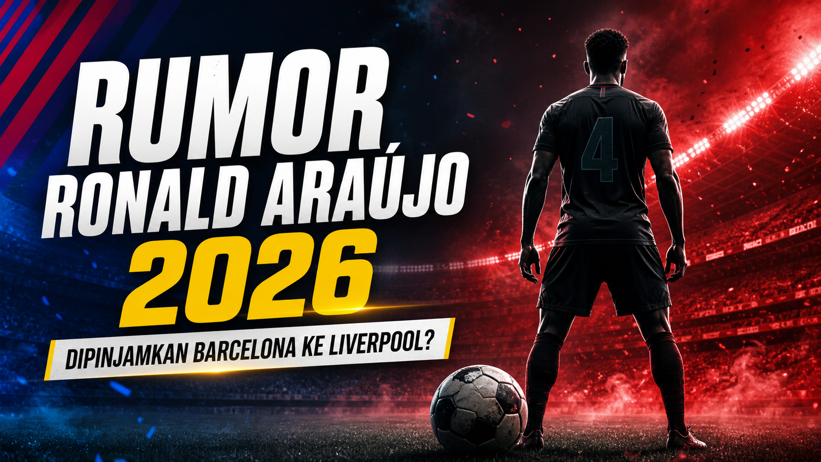 araujo - Rumor Ronald Araújo 2026: Dipinjamkan Barcelona ke Liverpool?