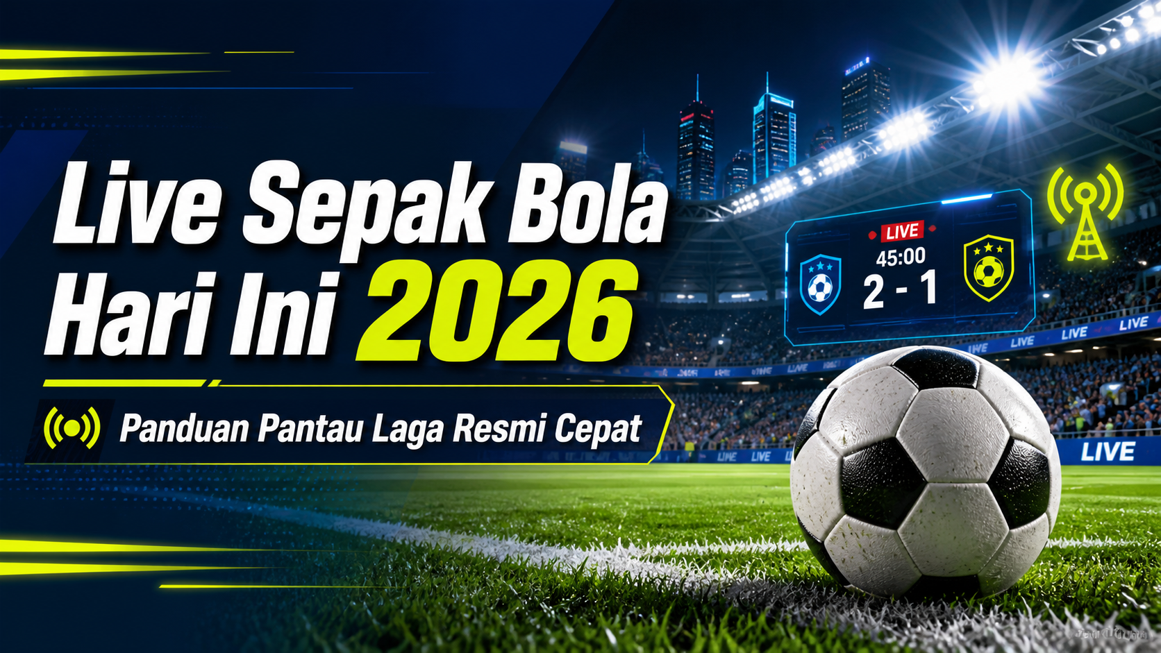 bola - Live Sepak Bola Hari Ini 2026: Panduan Pantau Laga Resmi Cepat
