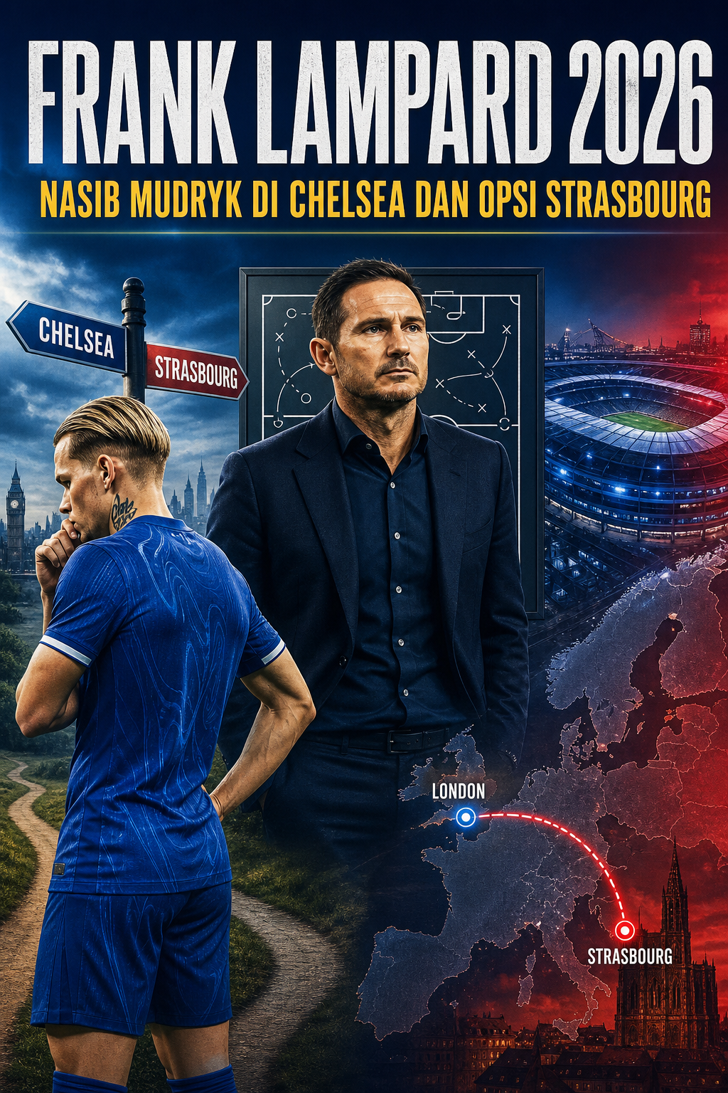 Frank Lampard 2026: Nasib Mudryk di Chelsea dan Opsi Strasbourg - lampard
