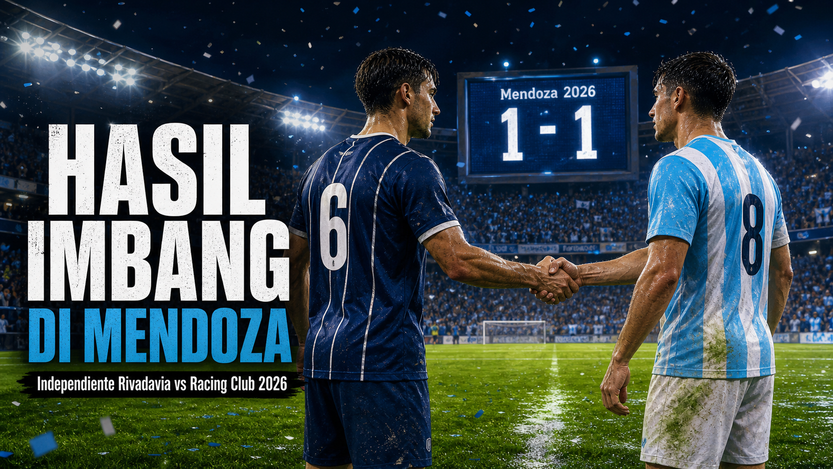 Independiente Rivadavia vs Racing Club 2026: Hasil Imbang Mendoza - racing