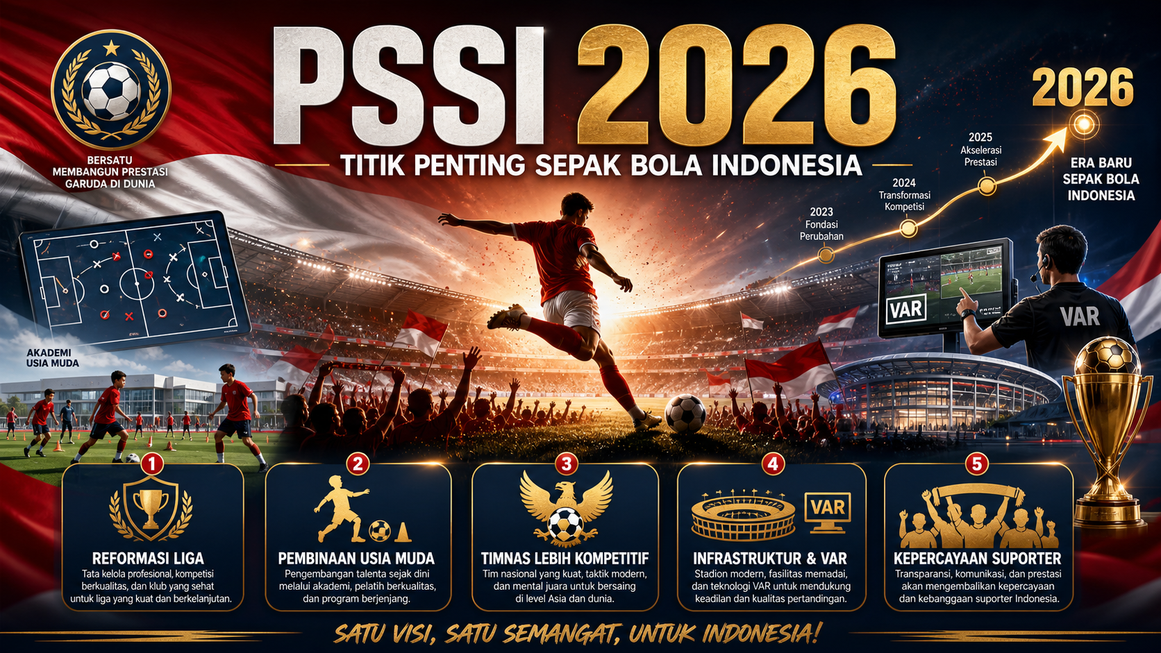 Mengapa PSSI 2026 Jadi Titik Penting Sepak Bola Indonesia? - pssi