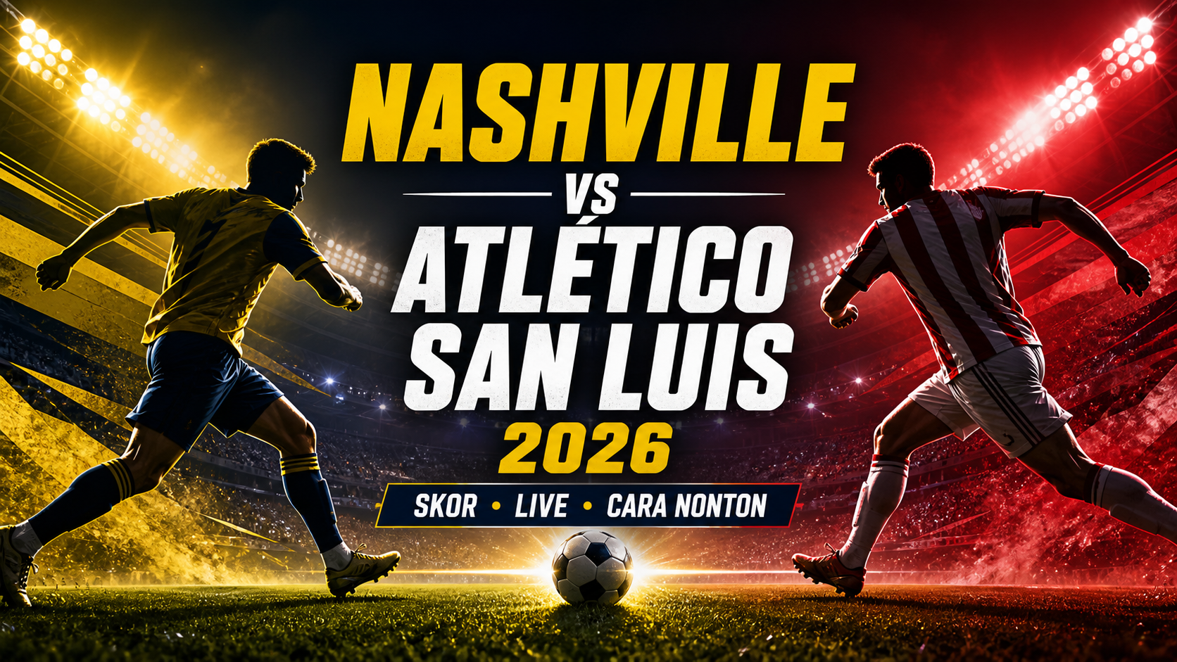 nashville - Nashville vs Atlético San Luis 2026: Skor, Live, Cara Nonton