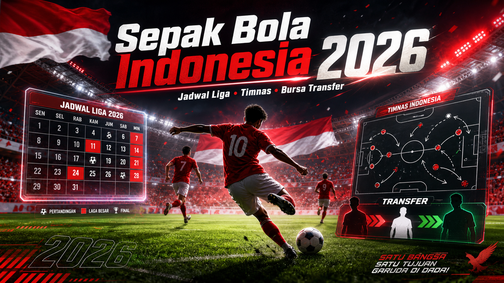 Sepak Bola Indonesia 2026: Jadwal Liga, Timnas, dan Bursa Transfer - sepakbola