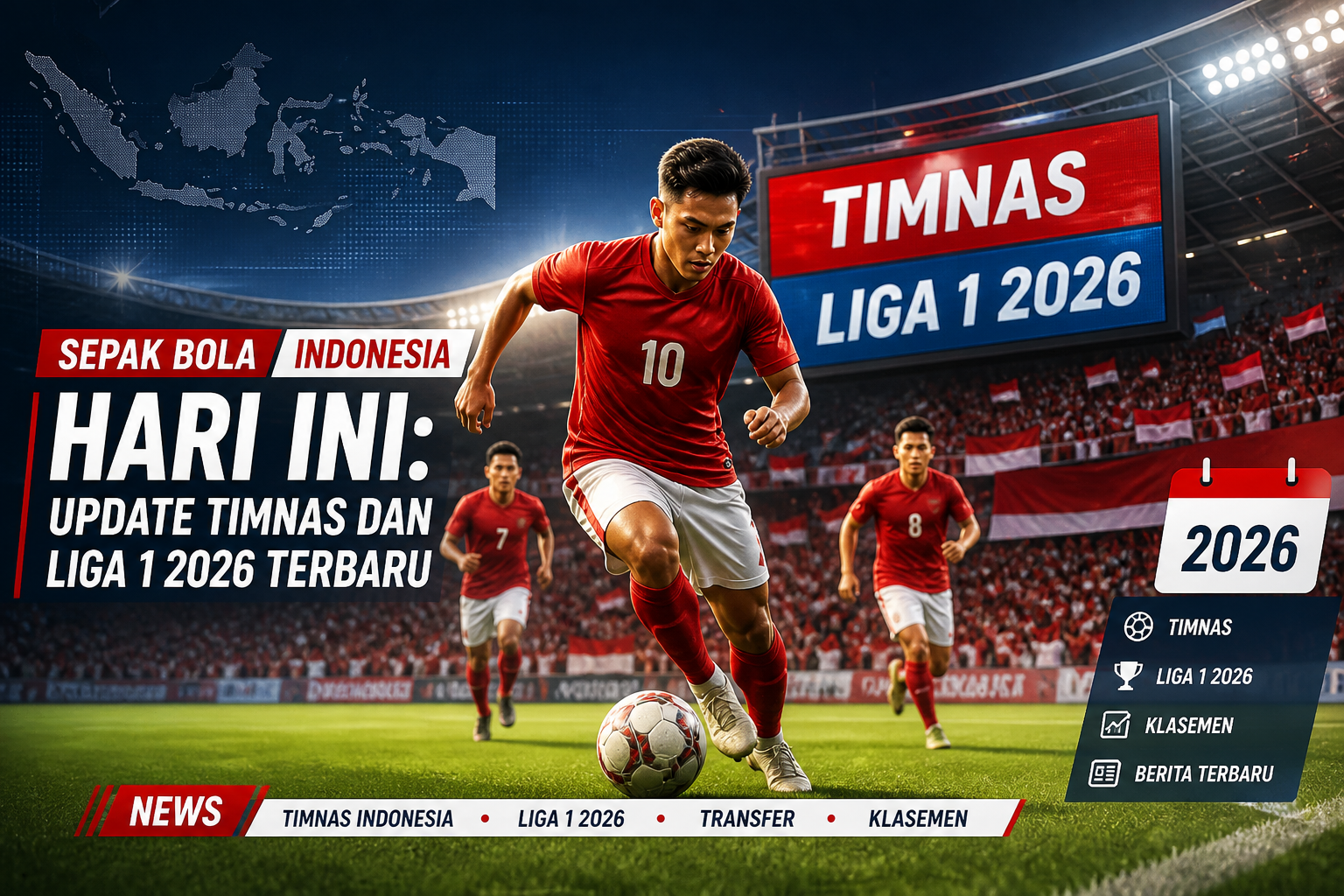 Sepak Bola Indonesia Hari Ini: Update Timnas dan Liga 1 2026 Terbaru - timnas
