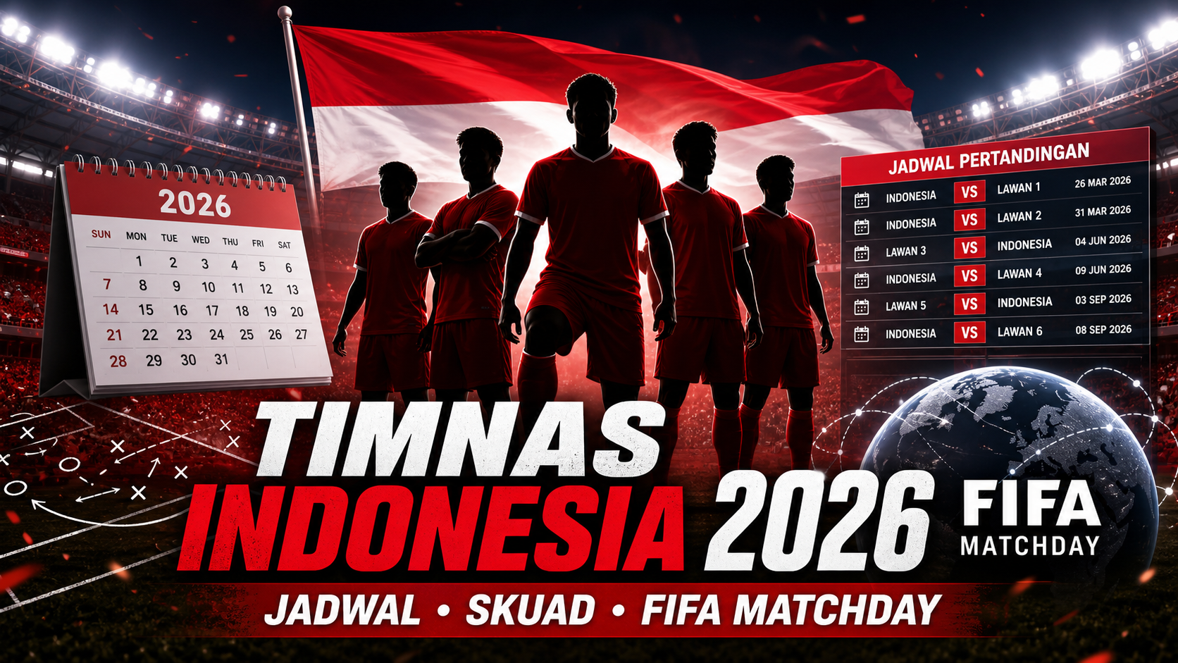 Timnas Indonesia 2026: Jadwal, Skuad, dan Agenda FIFA Matchday - timnas
