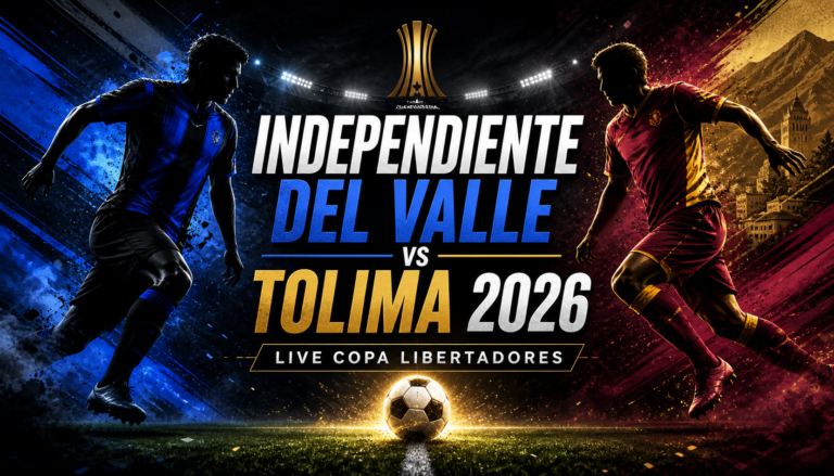 tolima - Independiente del Valle vs Tolima 2026: Live Copa Libertadores