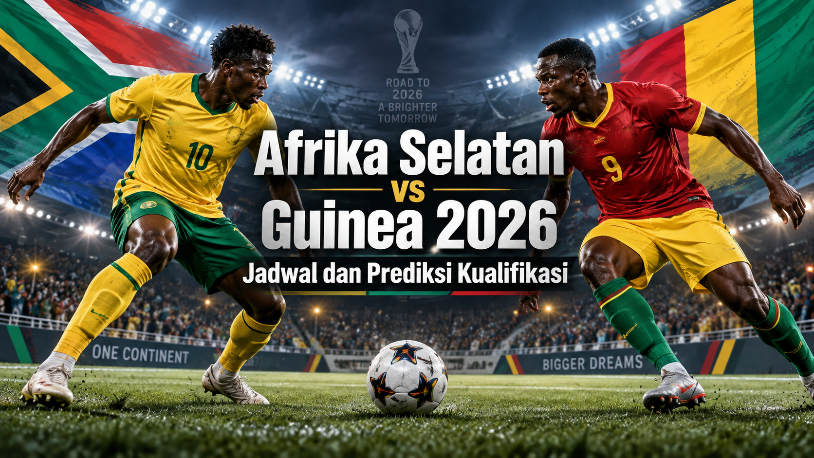 afcon - Afrika Selatan vs Guinea 2026: Jadwal dan Prediksi Kualifikasi