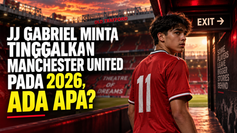 gabriel - JJ Gabriel Minta Tinggalkan Manchester United pada 2026, Ada Apa?