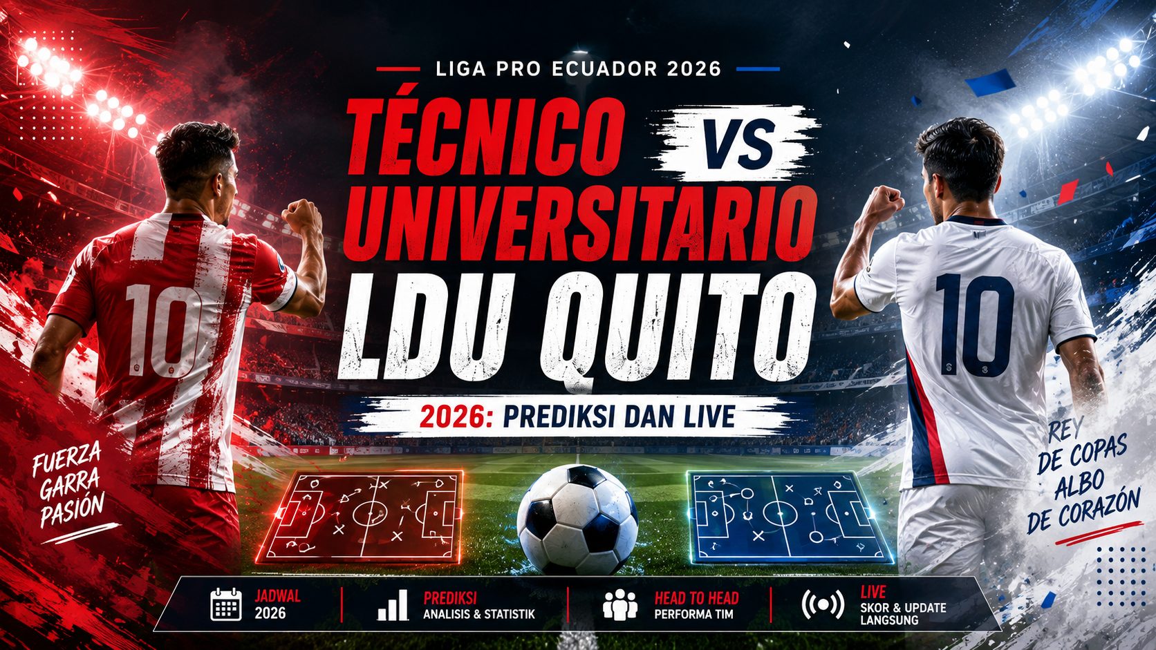 ldu - Técnico Universitario vs LDU Quito 2026: Prediksi dan Live