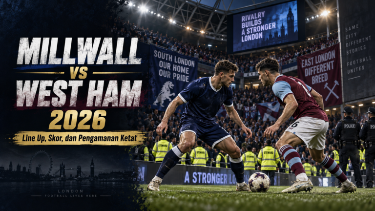 millwall - Millwall vs West Ham 2026: Line Up, Skor, dan Pengamanan Ketat