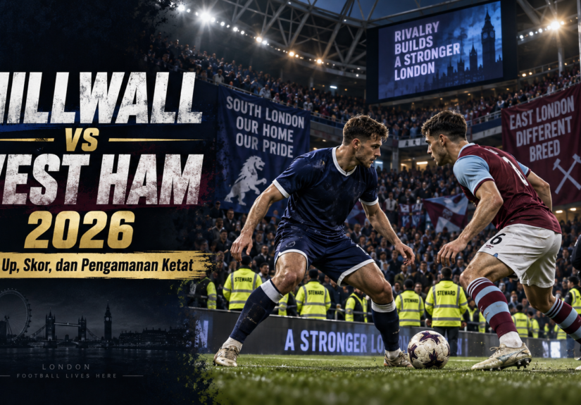 millwall - Millwall vs West Ham 2026: Line Up, Skor, dan Pengamanan Ketat