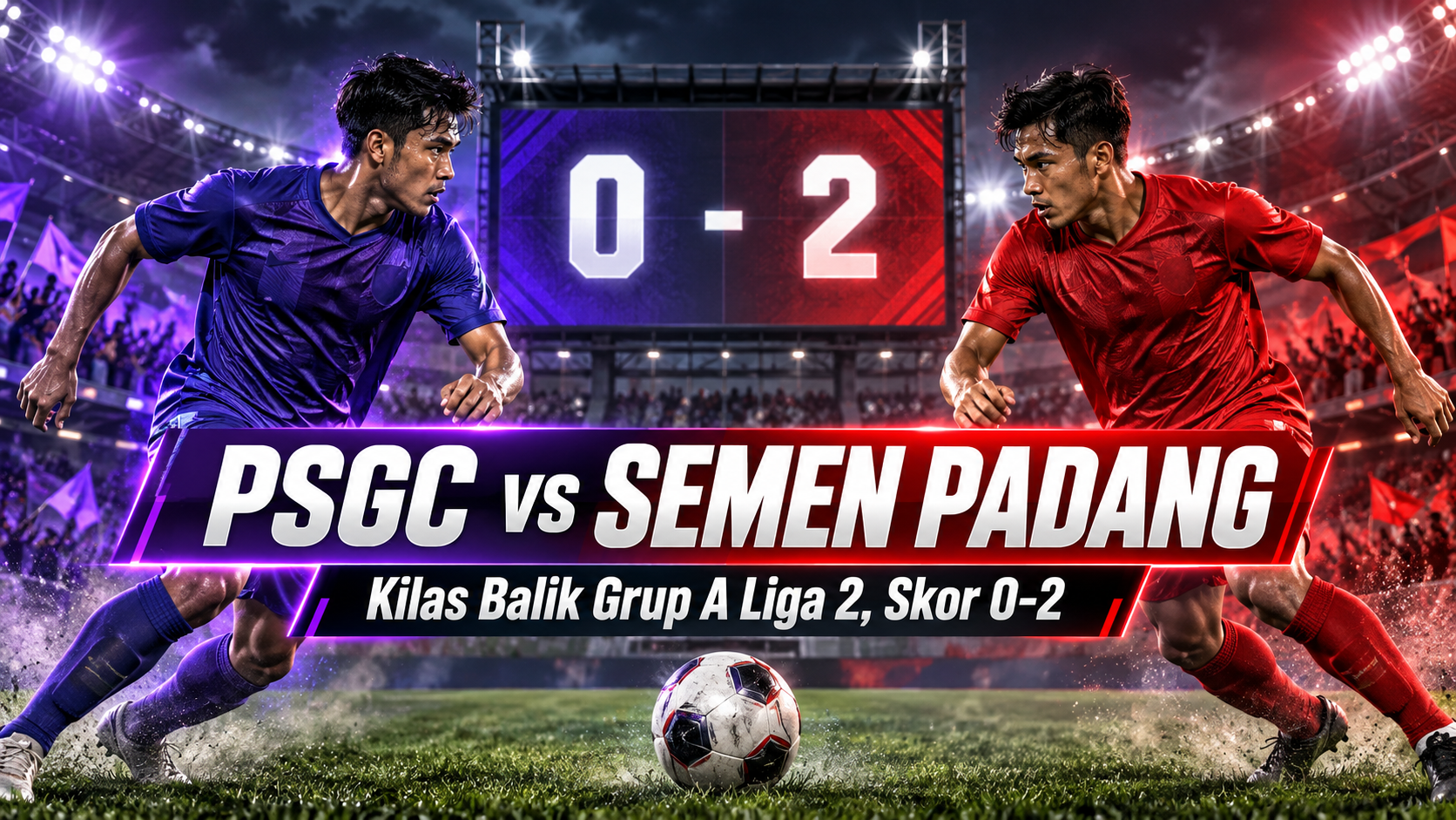 psgc - PSGC vs Semen Padang: Kilas Balik Grup A Liga 2, Skor 0-2