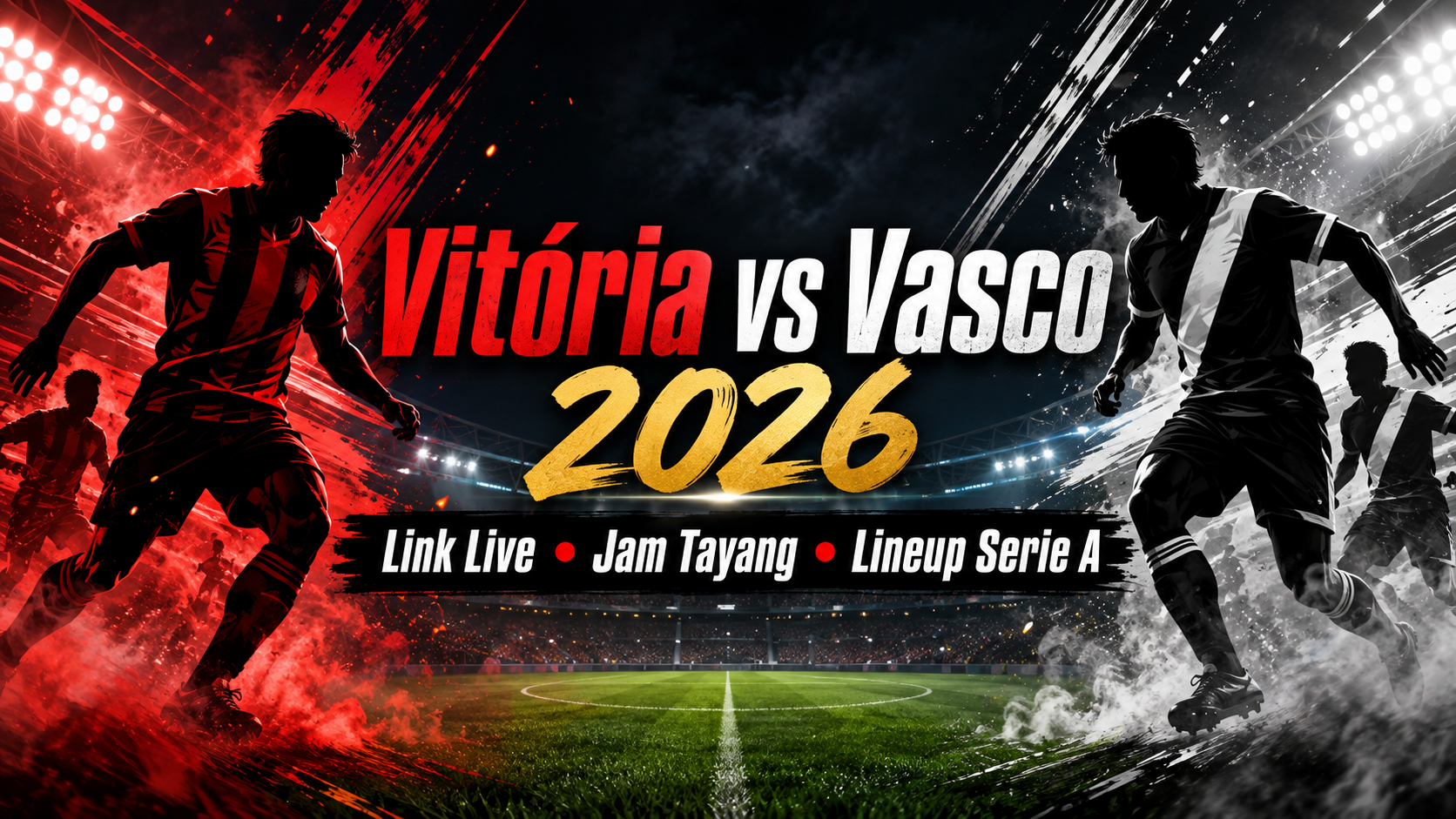 vasco - Vitória vs Vasco 2026: Link Live, Jam Tayang, Lineup Serie A