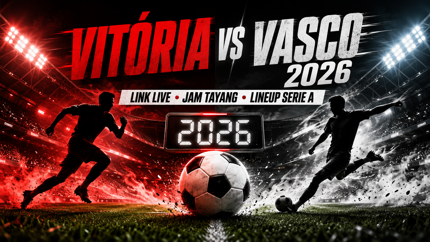 Vitória vs Vasco 2026: Link Live, Jam Tayang, Lineup Serie A - vasco