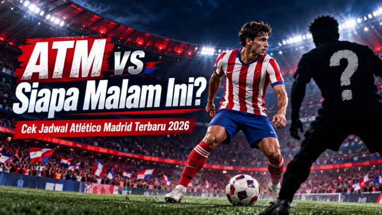 atletico - ATM vs Siapa Malam Ini? Cek Jadwal AtlÃ©tico Madrid Terbaru 2026