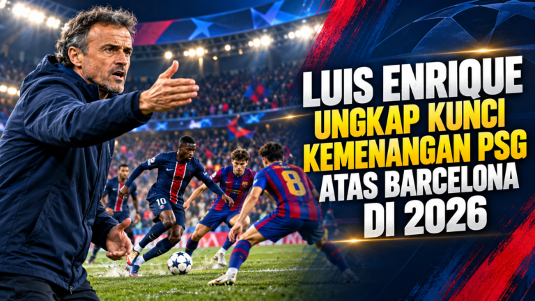 enrique - Luis Enrique Ungkap Kunci Kemenangan PSG atas Barcelona di 2026