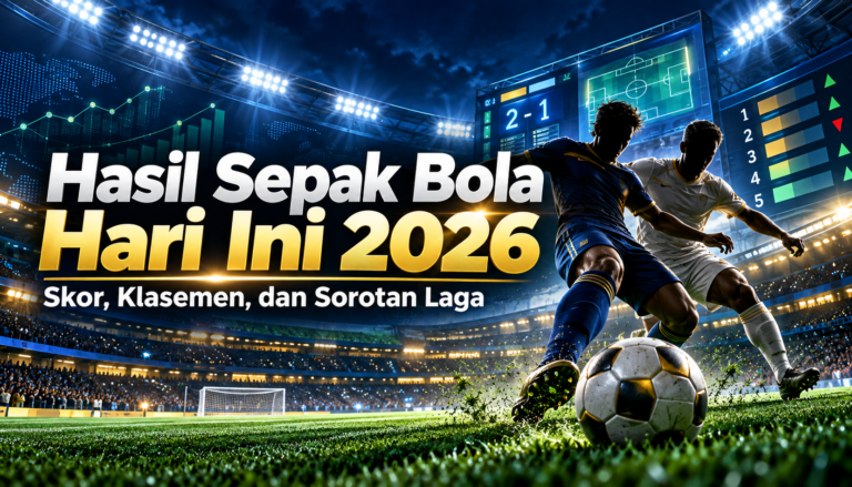hasil - Hasil Sepak Bola Hari Ini 2026: Skor, Klasemen, dan Sorotan Laga