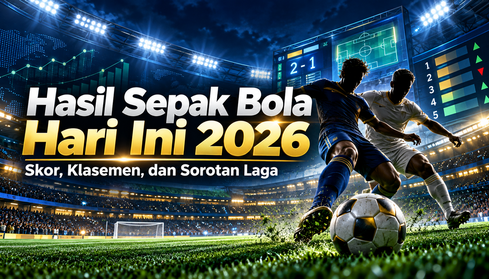 hasil - Hasil Sepak Bola Hari Ini 2026: Skor, Klasemen, dan Sorotan Laga