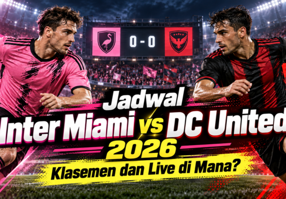 miami - Jadwal Inter Miami vs DC United 2026, Klasemen dan Live di Mana?