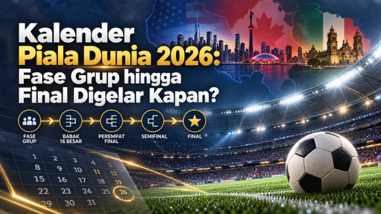 piala - Kalender Piala Dunia 2026: Fase Grup hingga Final Digelar Kapan?