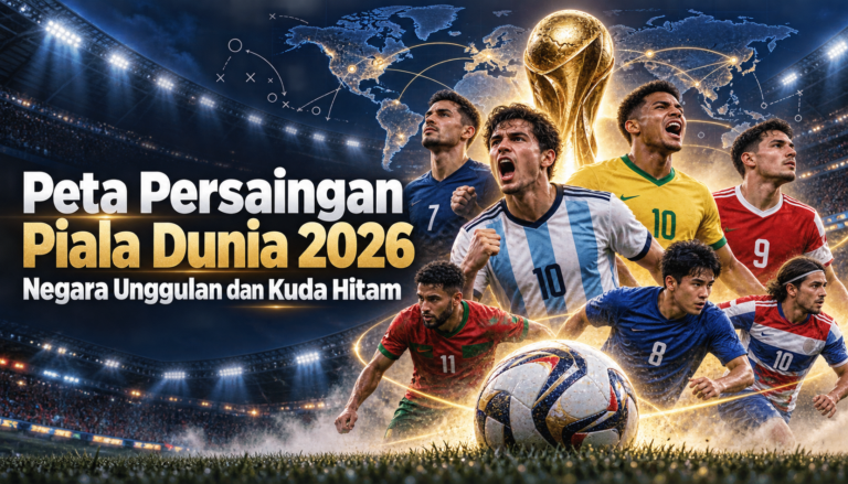 piala - Peta Persaingan Piala Dunia 2026: Negara Unggulan dan Kuda Hitam