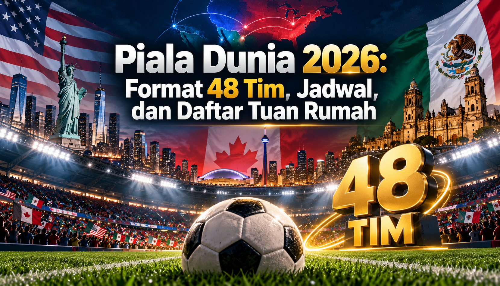 piala - Piala Dunia 2026: Format 48 Tim, Jadwal, dan Daftar Tuan Rumah
