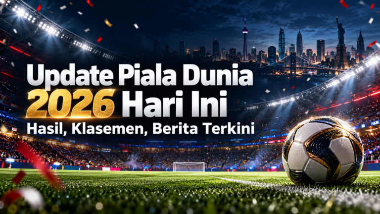 piala - Update Piala Dunia 2026 Hari Ini: Hasil, Klasemen, Berita Terkini
