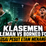 pss - Klasemen PSS Sleman vs Borneo FC 2026 Usai Pesut Etam Menang