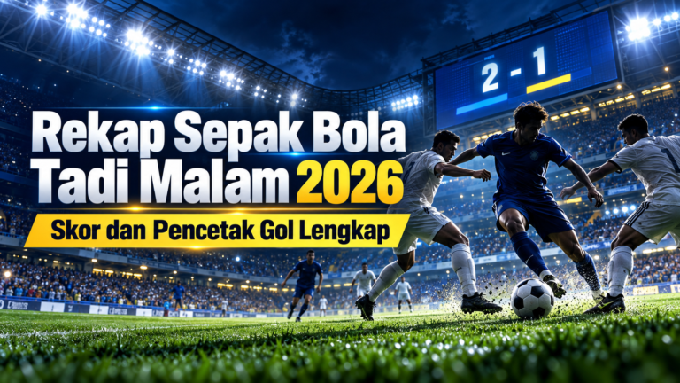 sepakbola - Rekap Sepak Bola Tadi Malam 2026: Skor dan Pencetak Gol Lengkap
