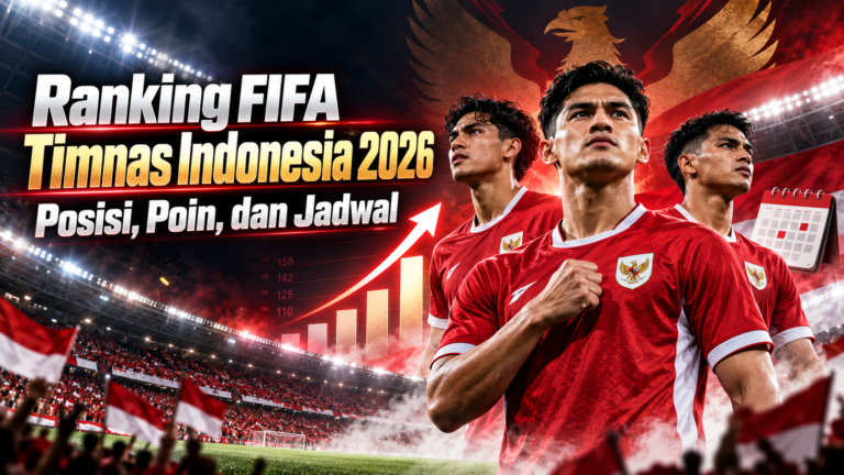 timnas - Ranking FIFA Timnas Indonesia 2026: Posisi, Poin, dan Jadwal