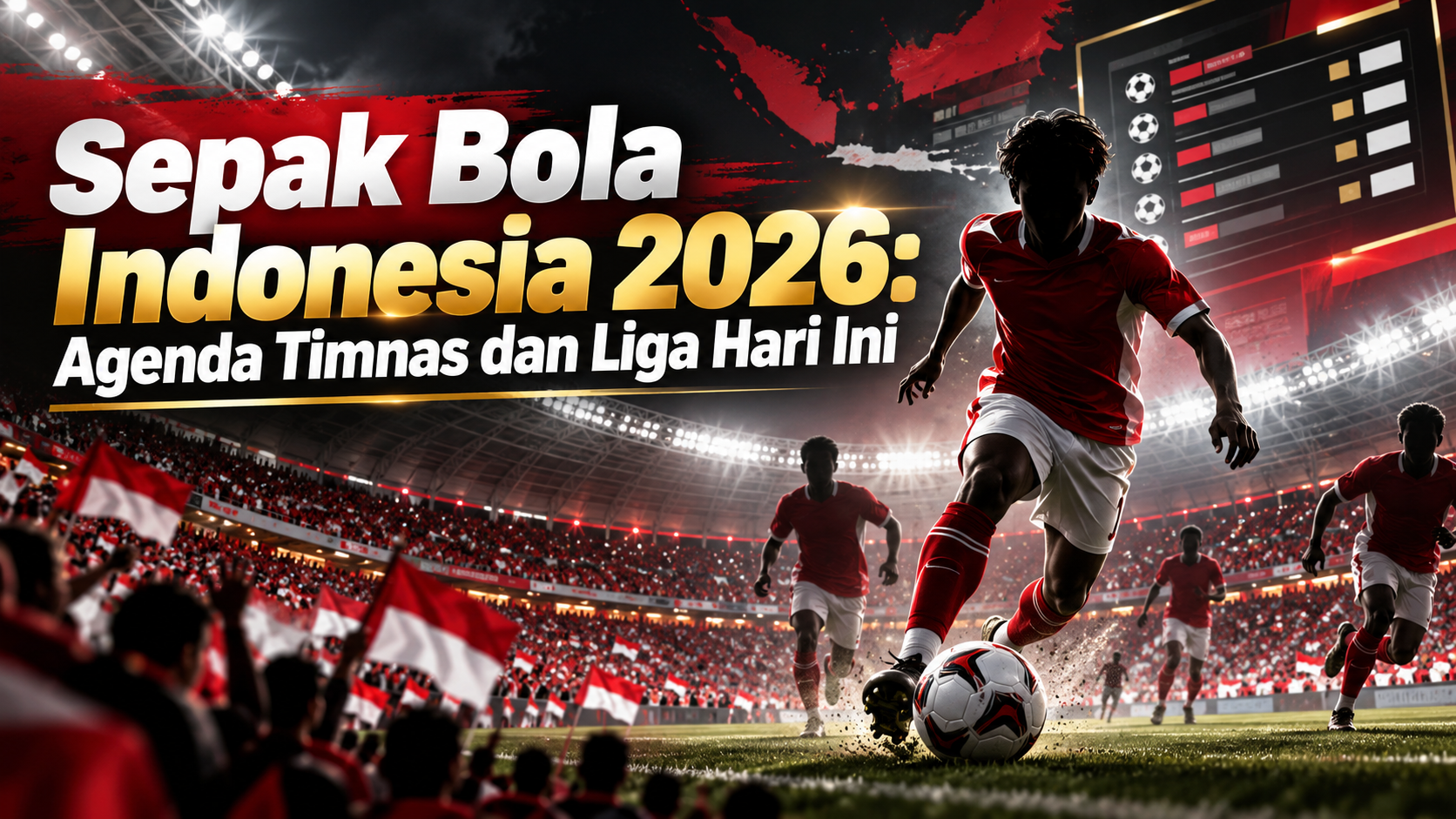 timnas - Sepak Bola Indonesia 2026: Agenda Timnas dan Liga Hari Ini