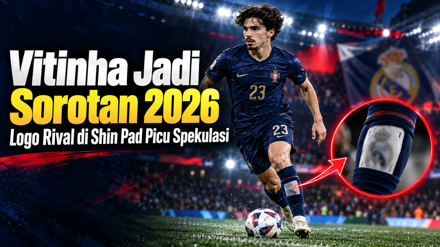vitinha - Vitinha Jadi Sorotan 2026, Logo Rival di Shin Pad Picu Spekulasi